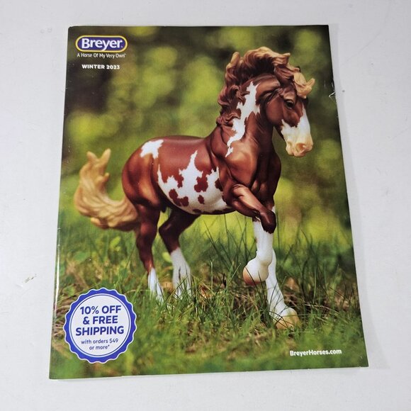 Breyer Winter 2023 Horse Catalog Magazine Featuring Model Horses & Accessories - Picture 6 of 9